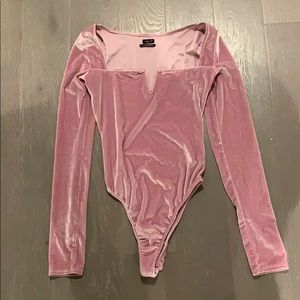 Urban Ourfitters pink bodysuit